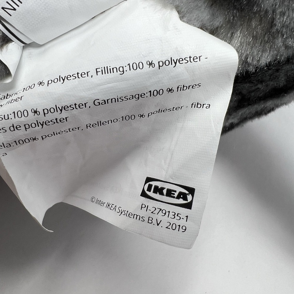 IKEA Cat Plush Lilleplutt Gray Striped Kitten Kitty Stuffed Animal Soft Toy Gift - Picture 14 of 14
